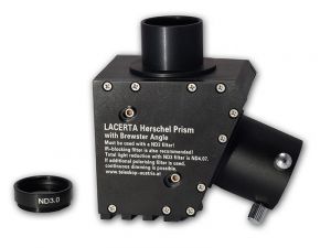 Призма на Хершел за Слънцето - комплект с Брустър ъгъл (T2/31.7mm и ND3)