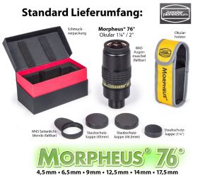 Morpheus® 76° Wide-Field Okular, f = 9 mm 1.25"/2"